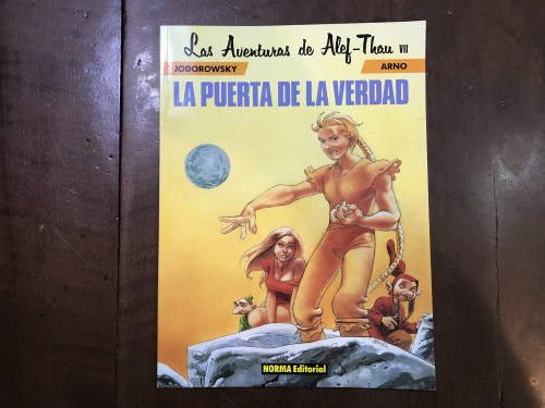 Portada del libro de La puerta de la verdad. Las aventuras de Alef-Thau