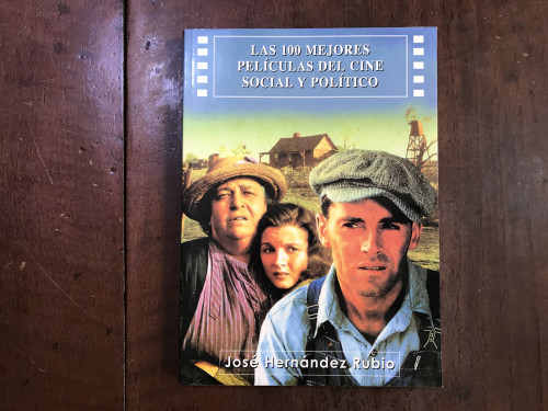 Portada del libro de Las 100 mejores películas del cine social y político