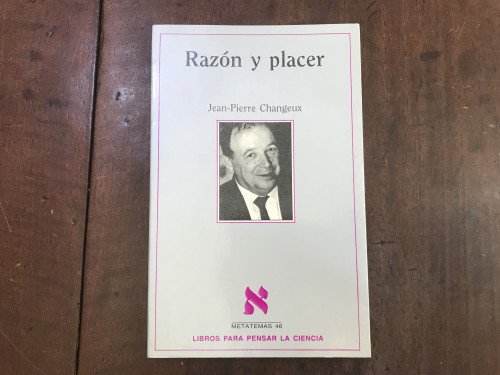 Portada del libro de Razón y placer