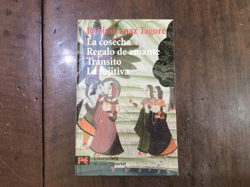 Portada del libro de La cosecha. Regalo de amante. Tránsito. La fujitiva