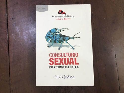 Portada del libro de Consultorio sexual para todas las especies