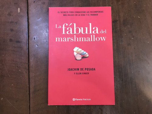 Portada del libro de La fábula del marshmallow