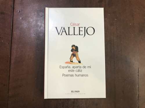 Portada del libro de España, aparta de mí este cáliz. Poemas humanos