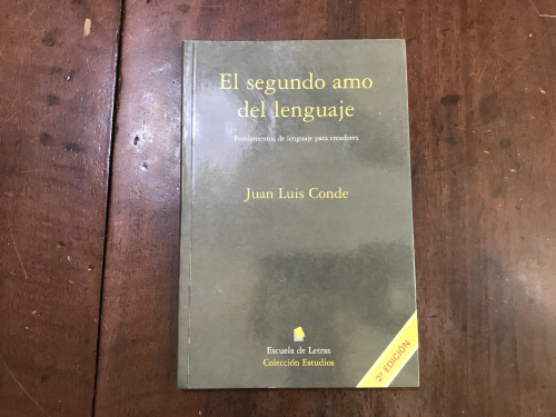 Portada del libro de El segundo amo del lenguaje