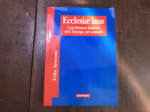 Portada del libro de Ecclesiae laus. Los himnos latinos del Tiempo per annum