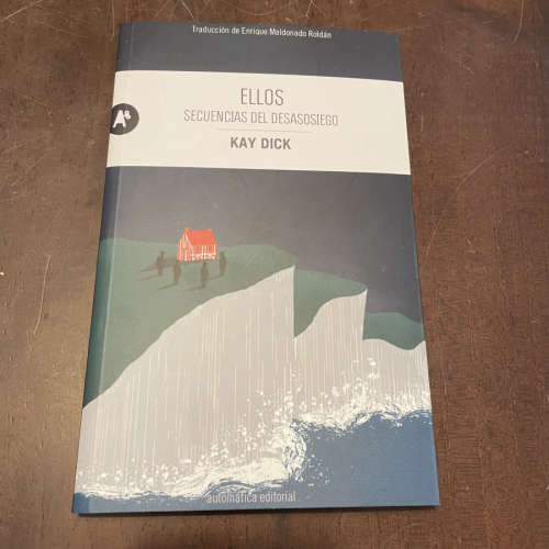 Portada del libro de Ellos. Secuencias del desasosiego