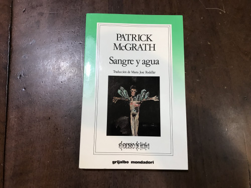 Portada del libro de Sangre y agua