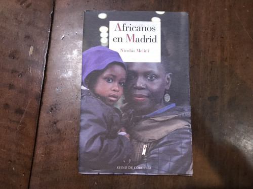 Portada del libro de Africanos en Madrid