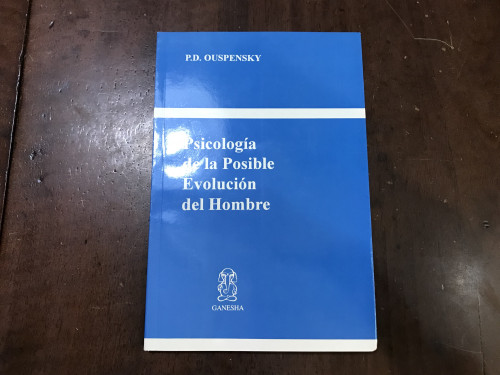 Portada del libro de Psicología de la Posible Evolución del Hombre