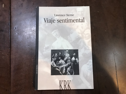 Portada del libro de Viaje sentimental