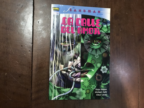 Portada del libro de La calle del amor. Colección Vértigo 162