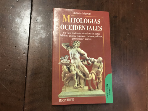 Portada del libro de Mitologías occidentales