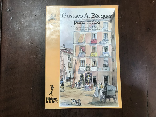 Portada del libro de Gustavo Adolfo Bécquer para niños