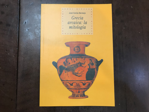 Portada del libro de Grecia arcaica: la mitología