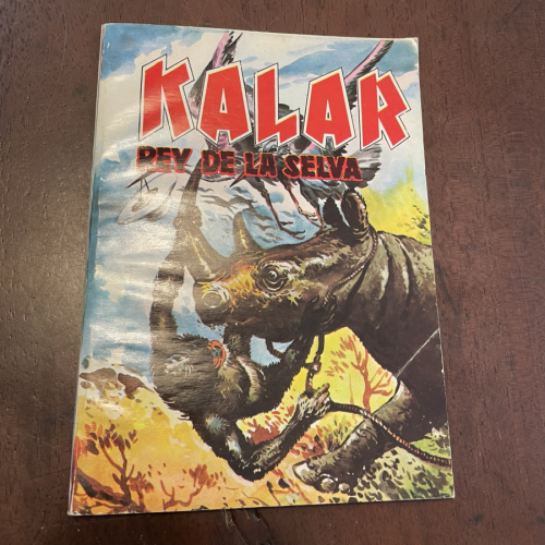 Portada del libro Kalar rey de la selva nº 8 Los fósiles vivientes