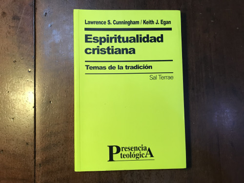 Portada del libro de Espiritualidad cristiana