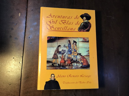 Portada del libro de Aventuras de Gil Blas de Santillana
