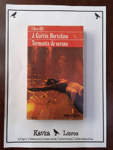 Portada del libro de Tormenta de verano