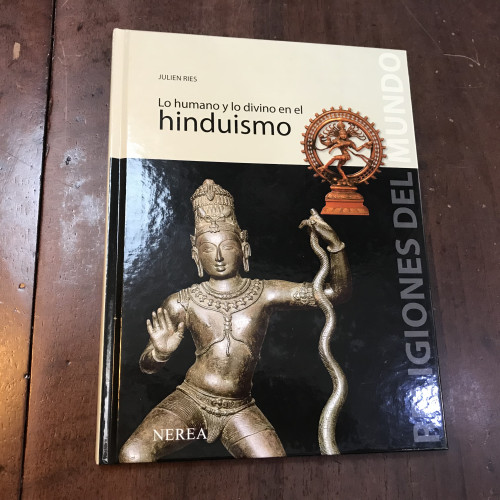 Portada del libro de Lo humano y lo divino en el hinduismo
