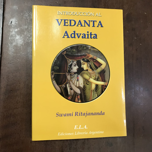 Portada del libro de Introducción al Vedanta Advaita