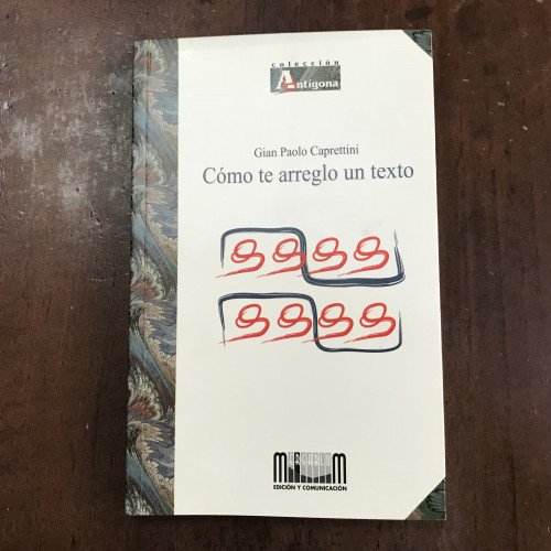 Portada del libro de Cómo te arreglo un texto