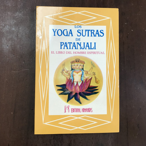 Portada del libro Los yoga sutras de Patanjali. El libro del hombre espiritual