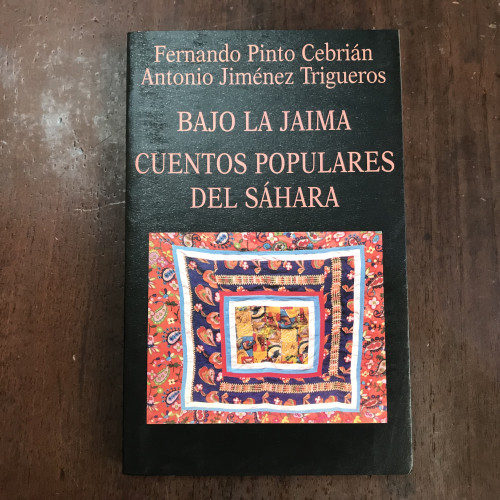 Portada del libro de Bajo la jaima. Cuentos populares del Sáhara
