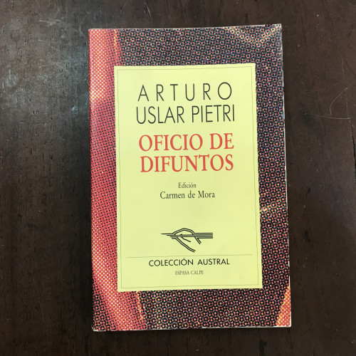 Portada del libro de Oficio de difuntos