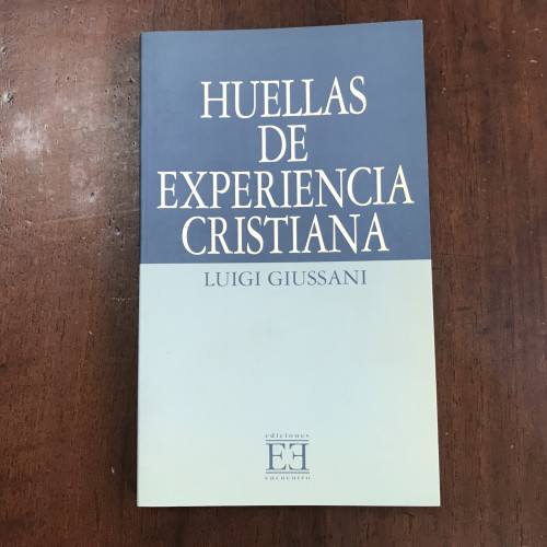 Portada del libro de Huellas de experiencia cristiana