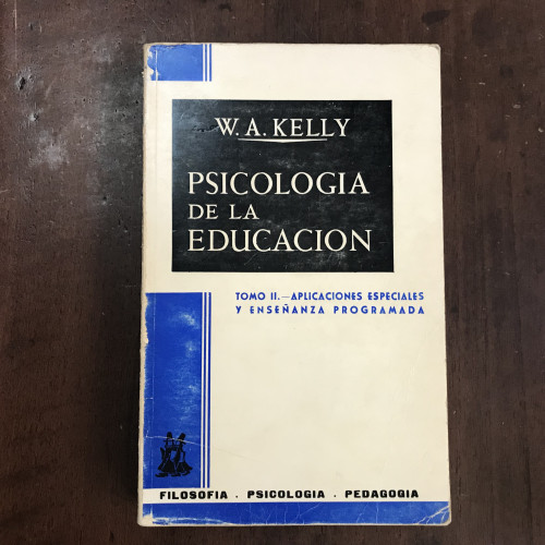 Portada del libro de Psicología de la educación. Tomo II. -Aplicaciones especiales y enseñanza programada