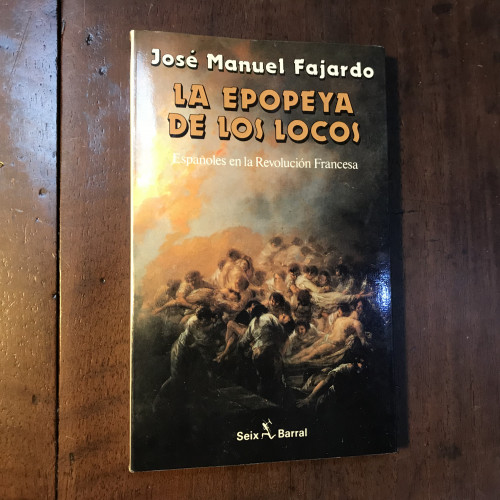 Portada del libro de La epopeya de los locos