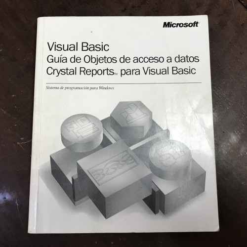 Portada del libro de Visual Basic. Guía de Objetos de acceso a datos Crystal Reports para Visual Basic