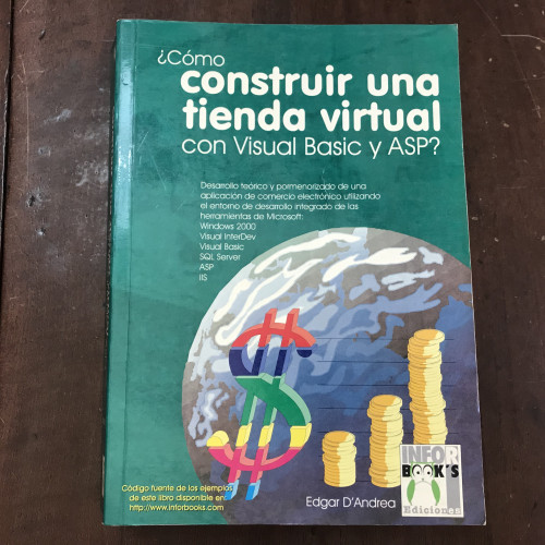 Portada del libro de ¿Cómo construir una tienda virtual con Visual Basic y ASP?