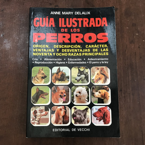 Portada del libro de Guía ilustrada de los perros