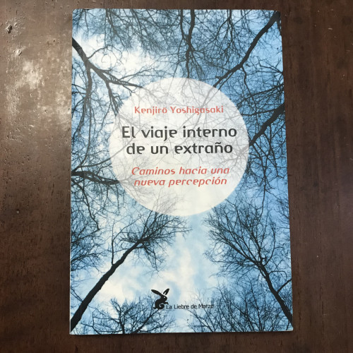 Portada del libro de El viaje interno de un extraño. Caminos hacia una nueva percepción