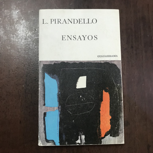 Portada del libro de Ensayos