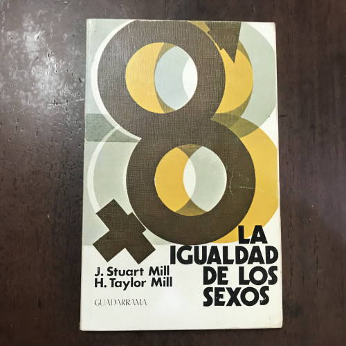 Portada del libro de La igualdad de los sexos