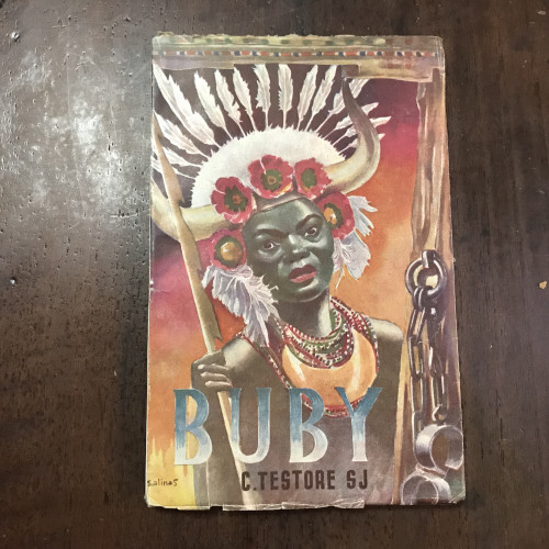 Portada del libro de Buby. Escenas y aventuras en la costa de los esclavos