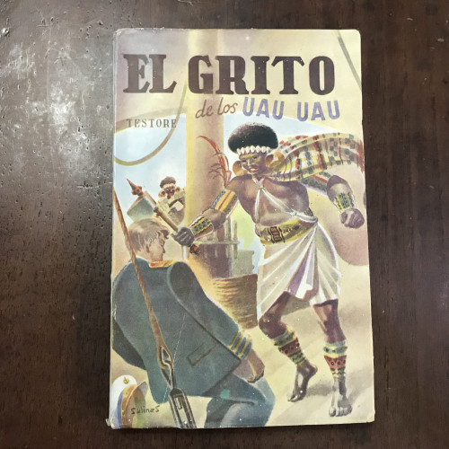 Portada del libro de El grito de los ¡Uau! ¡Uau! Aventuras entre los maoríes