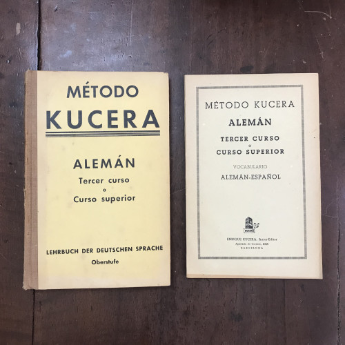 Portada del libro de Método Kucera Alemán tercer curso o curso superior