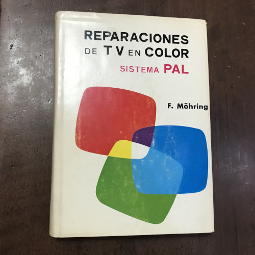 Portada del libro de Reparaciones de TV en color. Sistema PAL