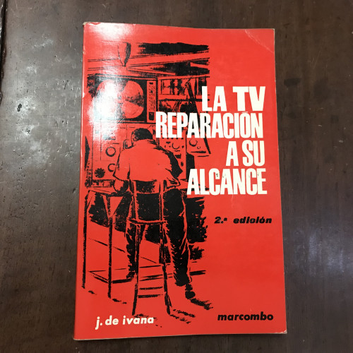 Portada del libro de La TV reparación a su alcance