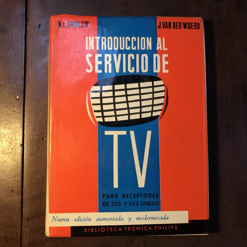 Portada del libro Introducción al servicio de TV para receptores de 525 y 625 lineas