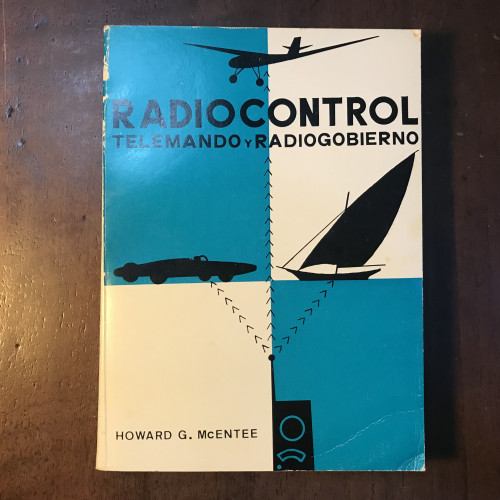 Portada del libro Radiocontrol. Telemando y radiogobierno