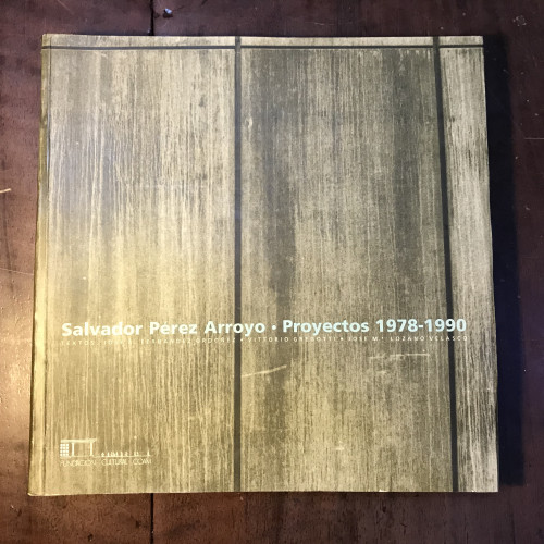 Portada del libro Proyectos 1978-1990