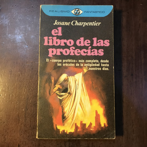 Portada del libro de El libro de las profecías