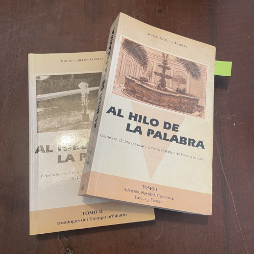 Portada del libro Al hilo de la palabra. 2 vols