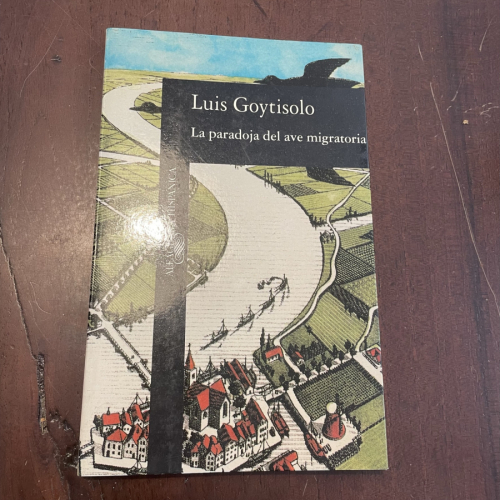 Portada del libro de La paradoja del ave migratoria