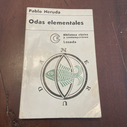 Portada del libro de Odas elementales