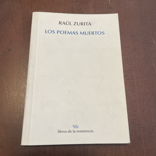 Portada del libro de Los poemas muertos